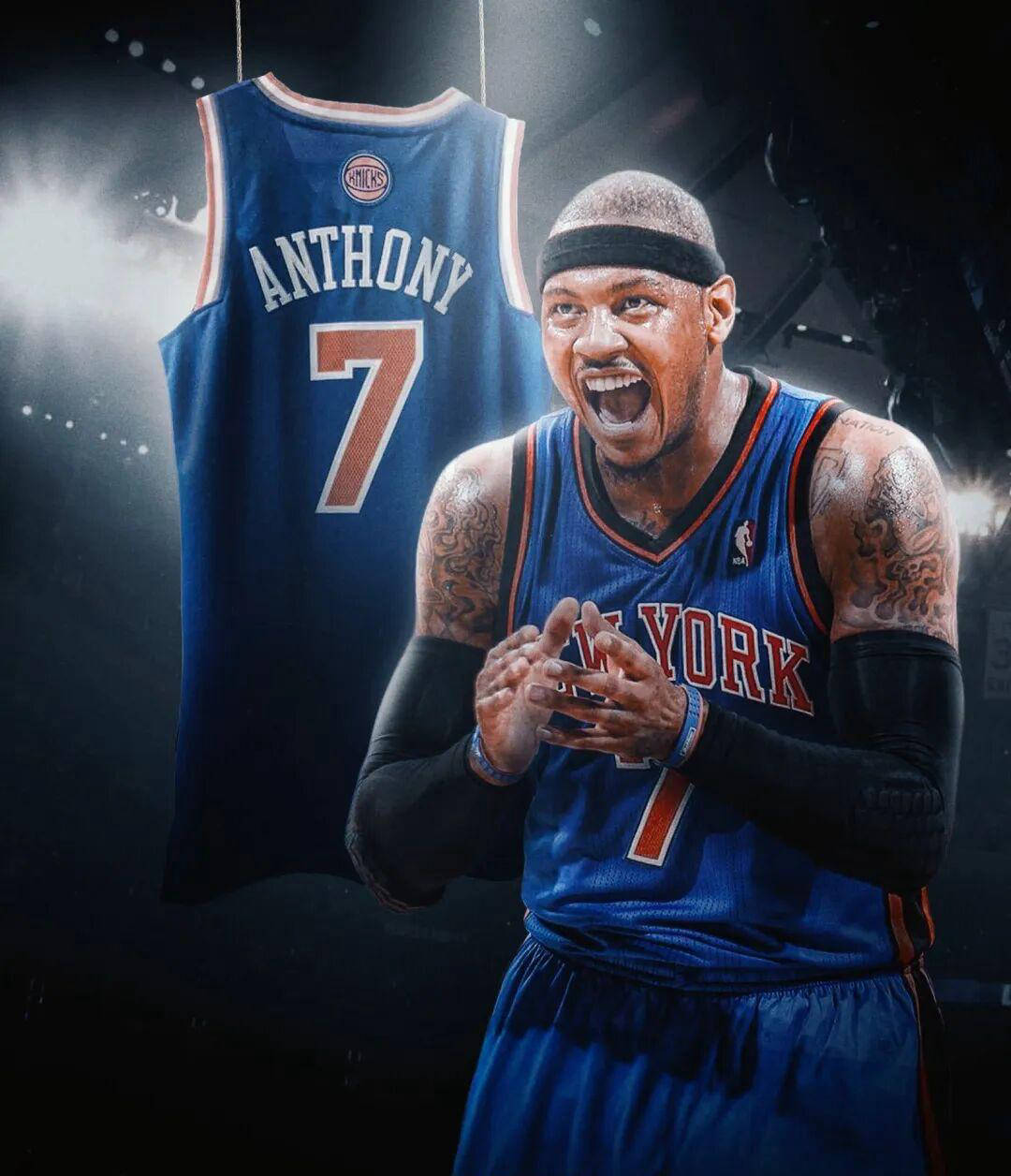 安东尼的NBA生涯回顾及球衣退役前景