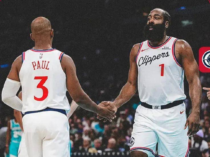 哈登爆发，却被保罗抢风头，詹姆斯表态，留给快船的机会不多了！