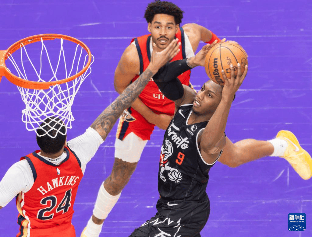 NBA常规赛：猛龙胜鹈鹕